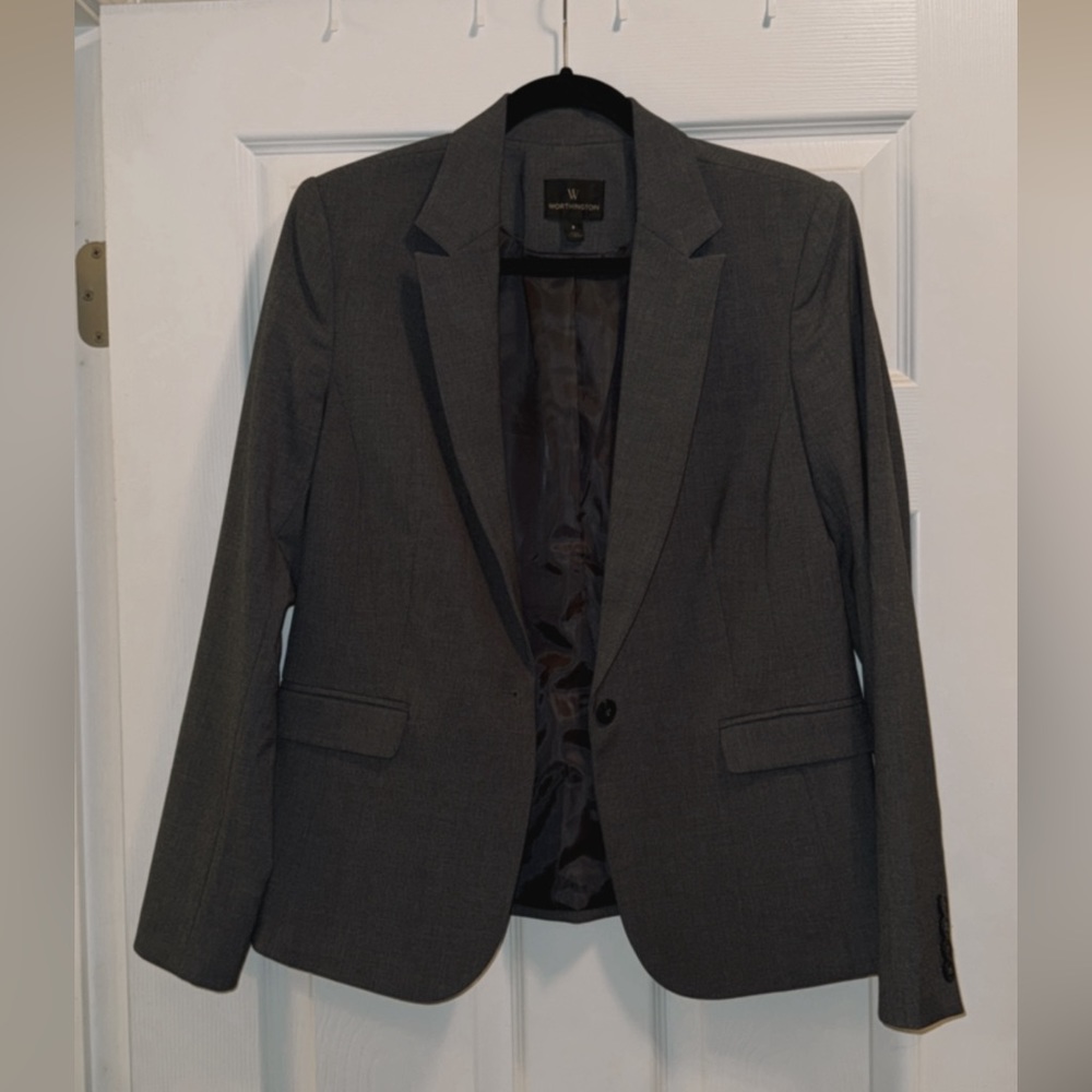 Worthington - Blazer - Gray - 8